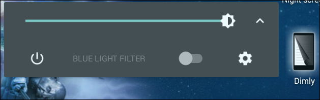 dimly screen