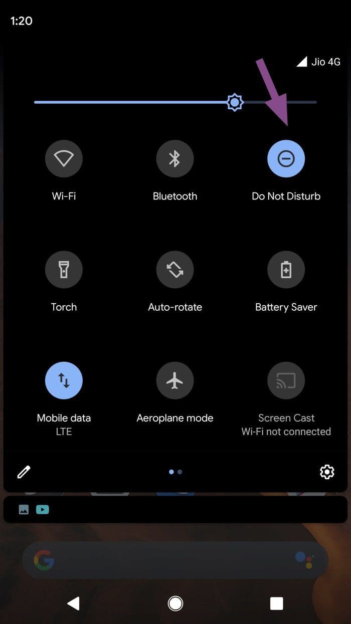 Disable DND