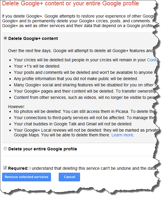 Disable Account