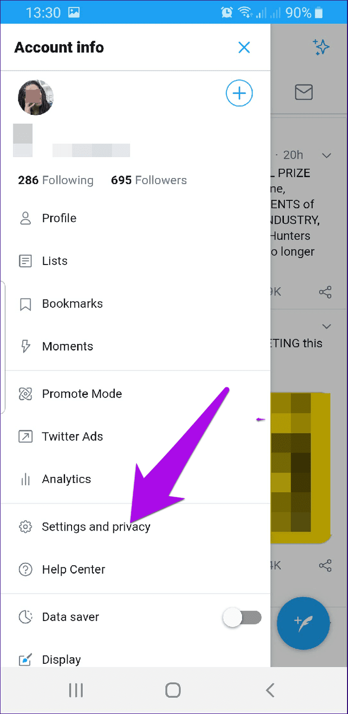 Disable Dark Mode Apps Twitter Settings Privacy