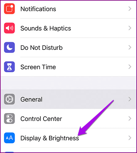 Disable Dark Mode Devices Ios Settings Display Brightness