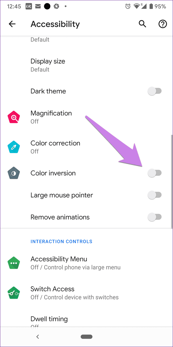 Disable Dark Mode Google Apps 53
