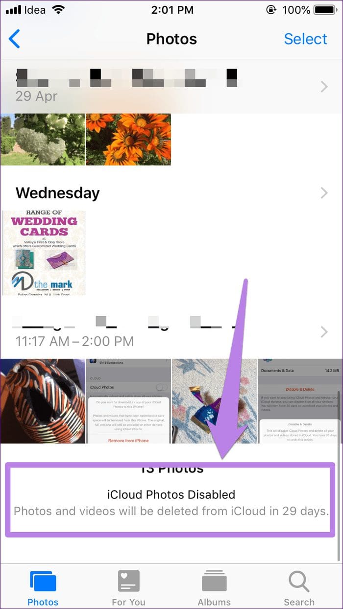Disable Icloud Photos 7
