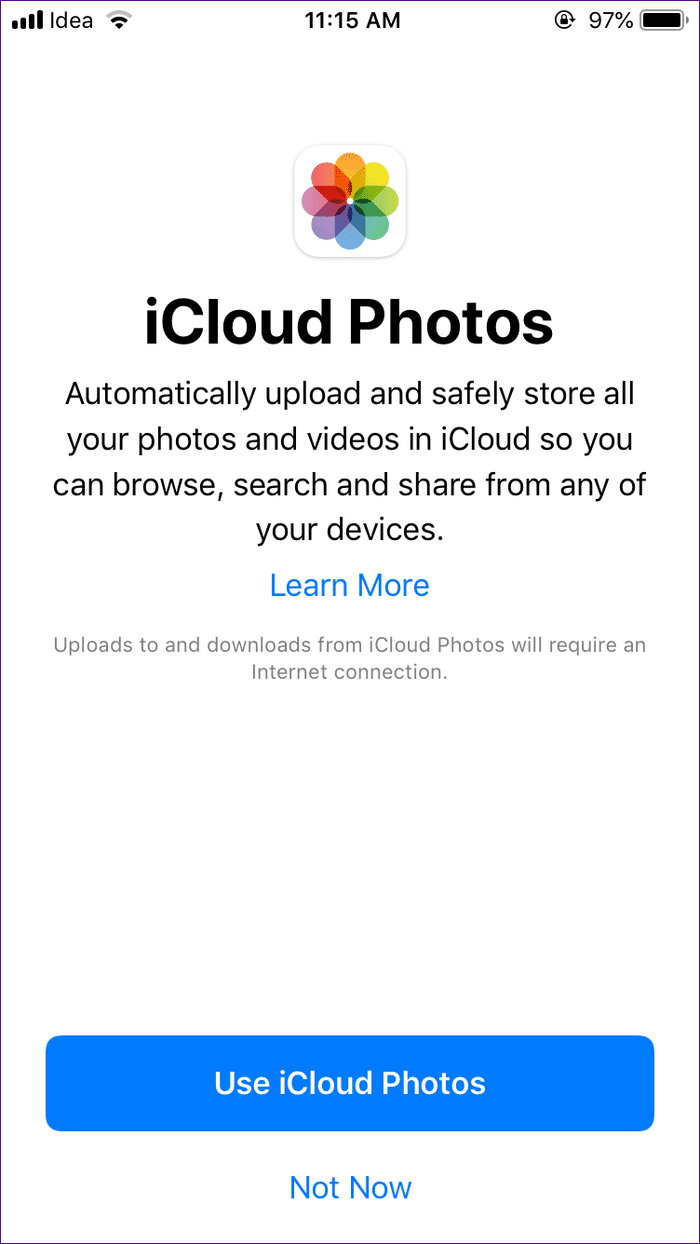 Disable Icloud Photos 9