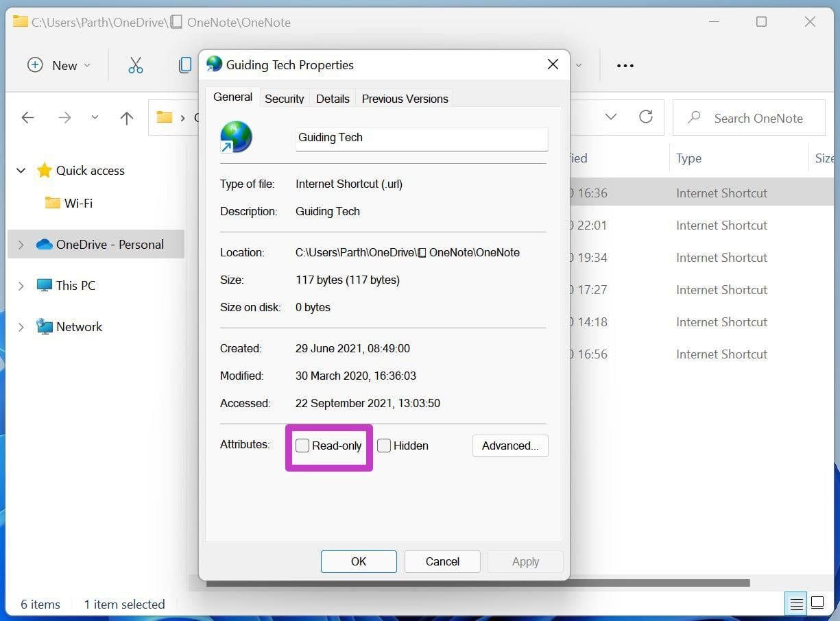 Disable read only