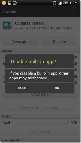 Disable Stock Ics App 6