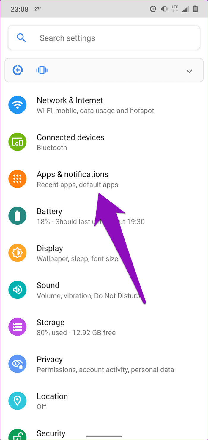 Disable weather alerts android