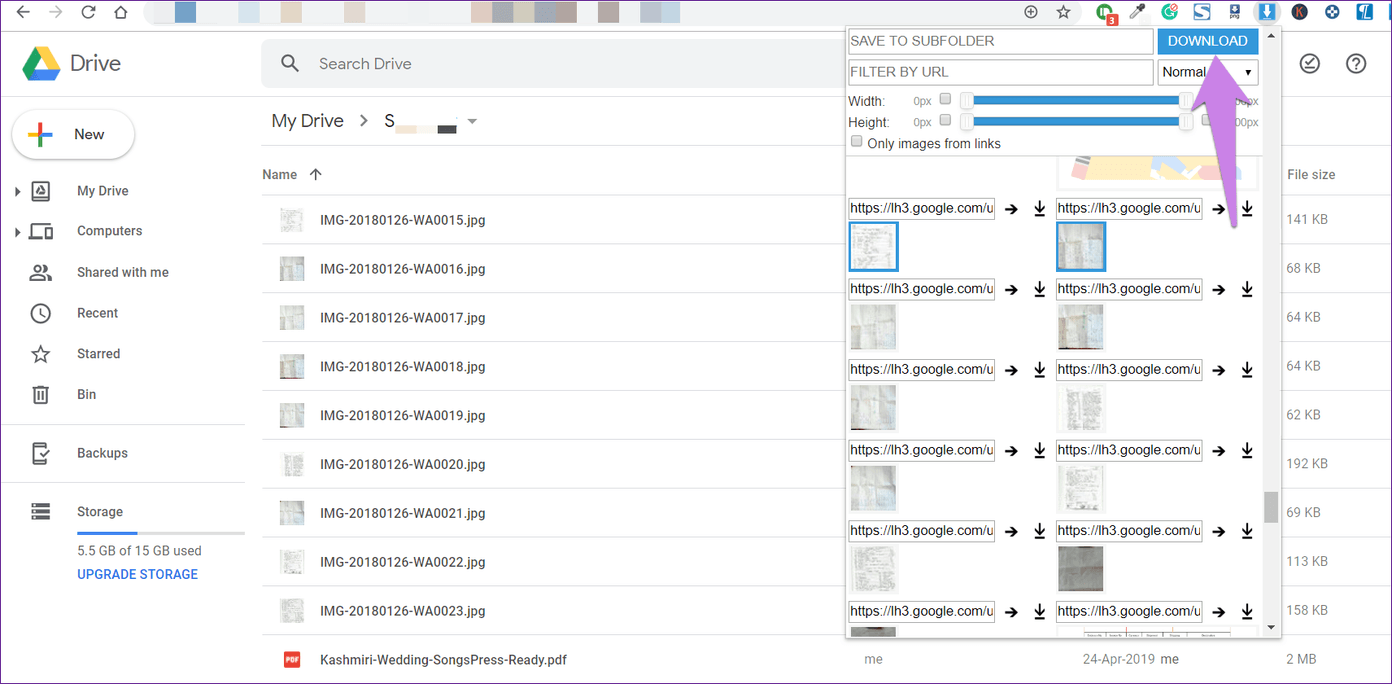 Download Drive Files Without Zipping 5