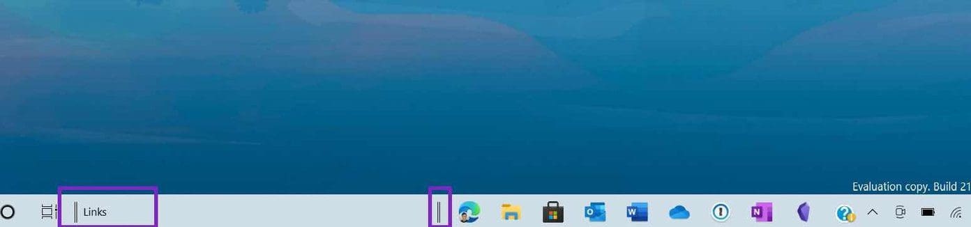 Drag apps in middle