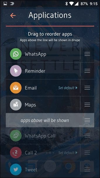 Drupe For Android 8