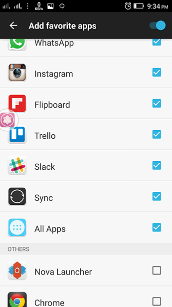 Easy App Switcher Favorite Apps