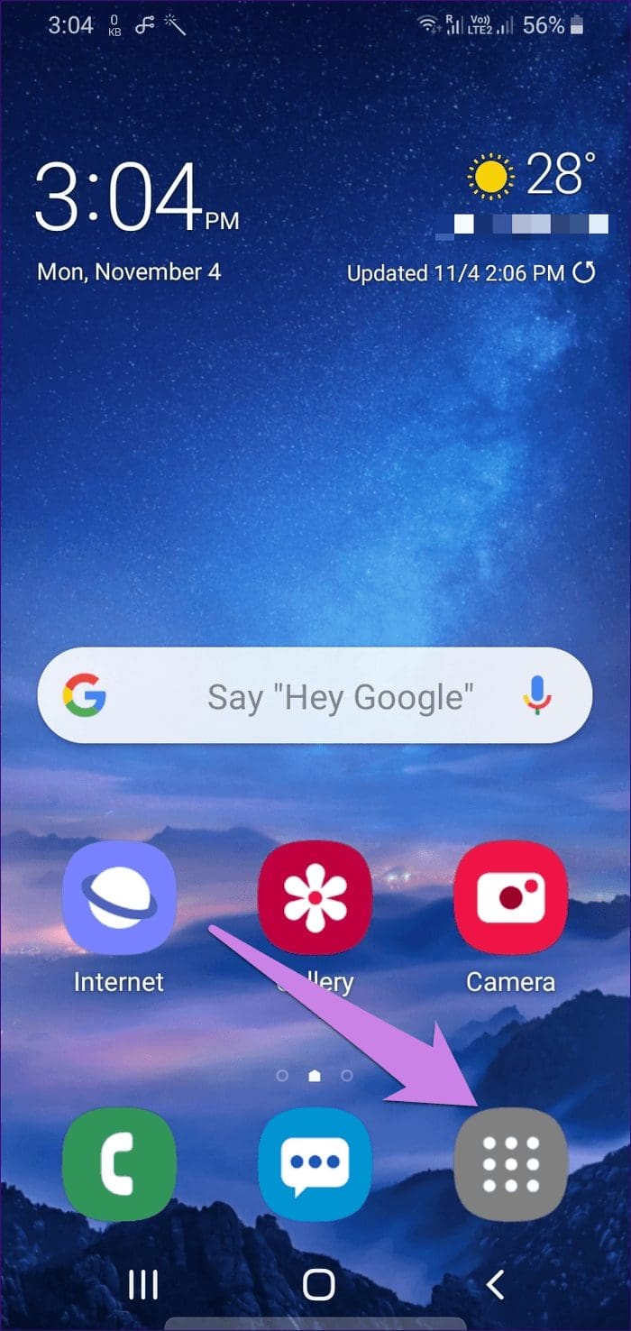 Easy Mode Samsung 1A