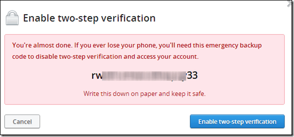 Emmergency Code