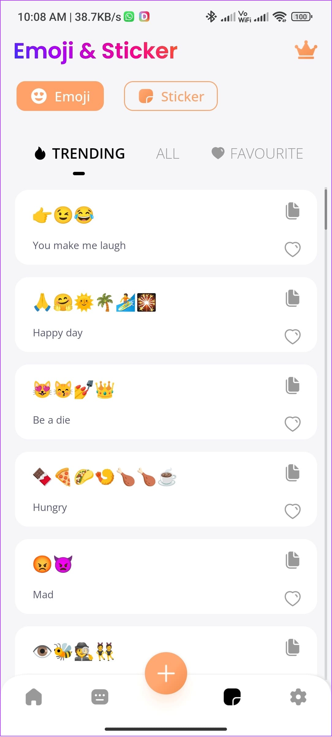 emoji maker in led keyboard
