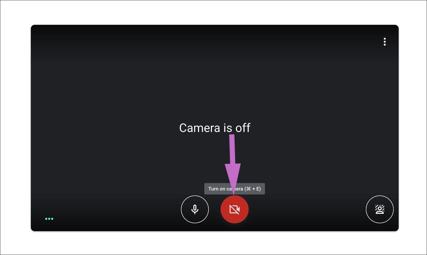 Enable camera