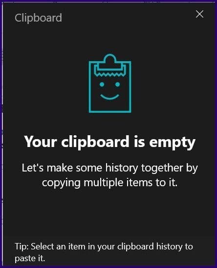 Enable clipboard history windows 10 step 5