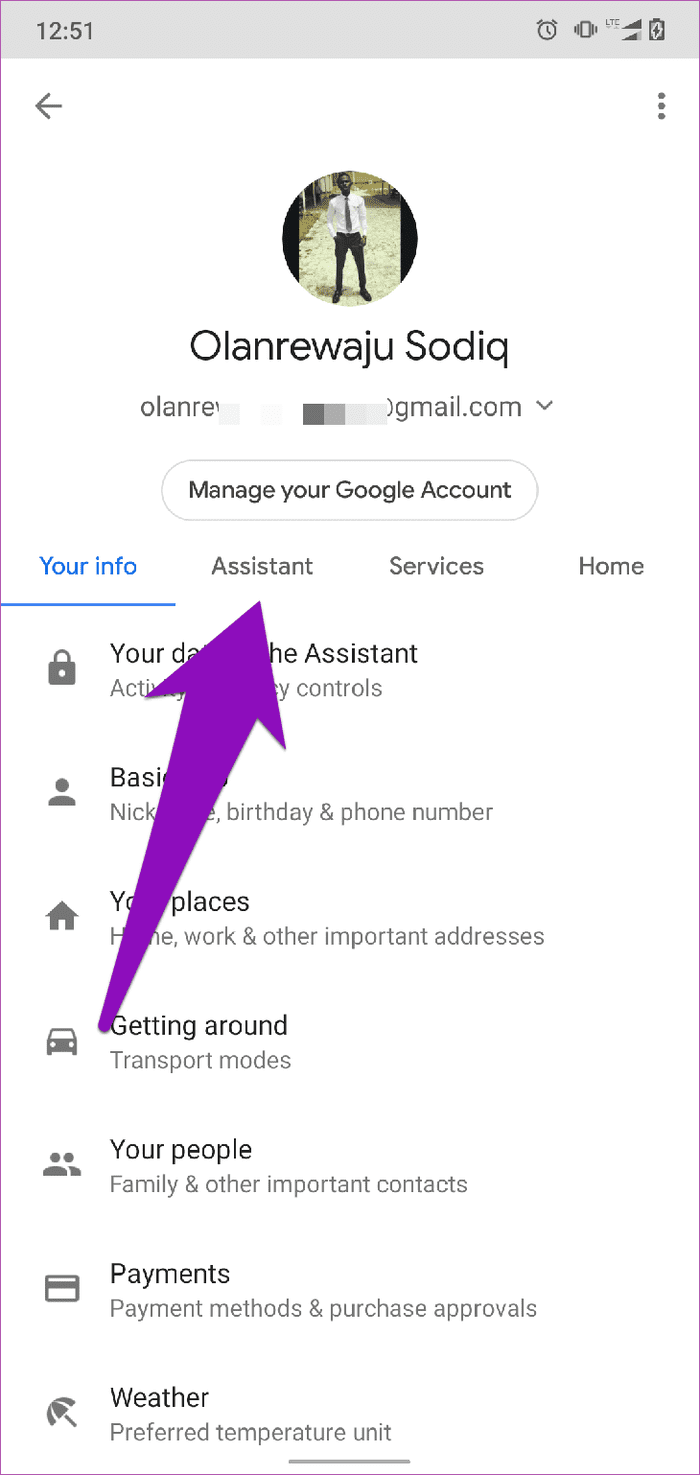Enable google assistant ambient mode 04