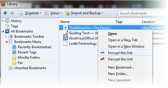 Encrypt The Link