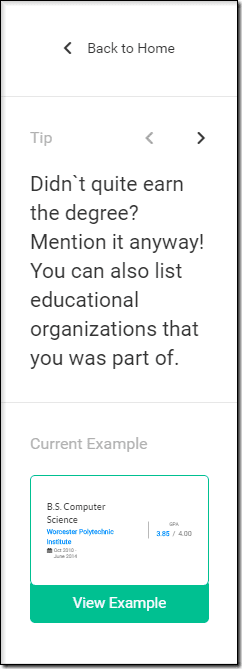 Enhancv Tips