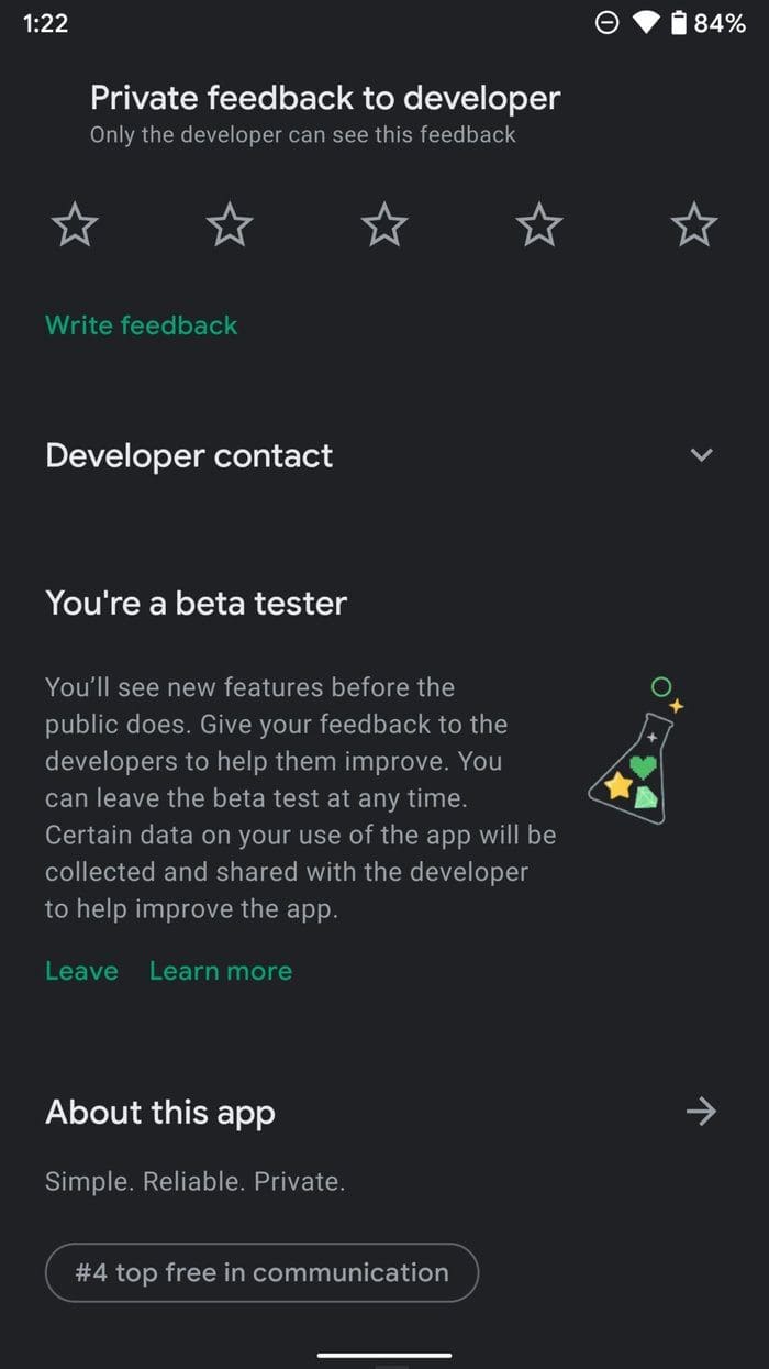 Enroll for whatsapp beta