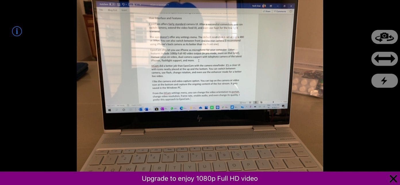 Epoccam viewer