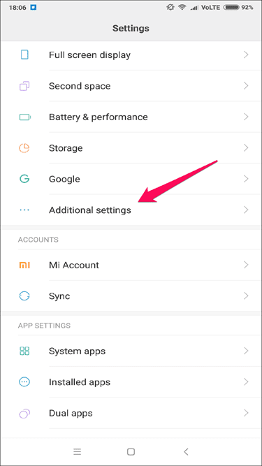 Error Code 495 Android Settings