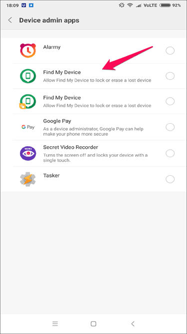 Error Code 495 Device Admin Apps