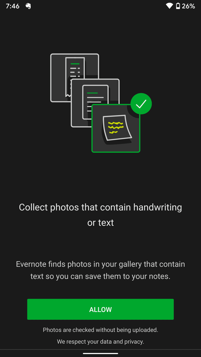 Evernote features