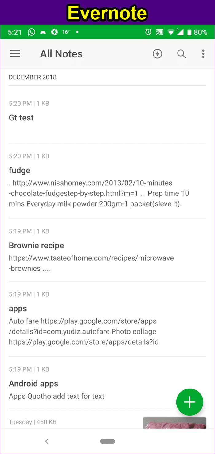 Evernote Vs Simplenote 1