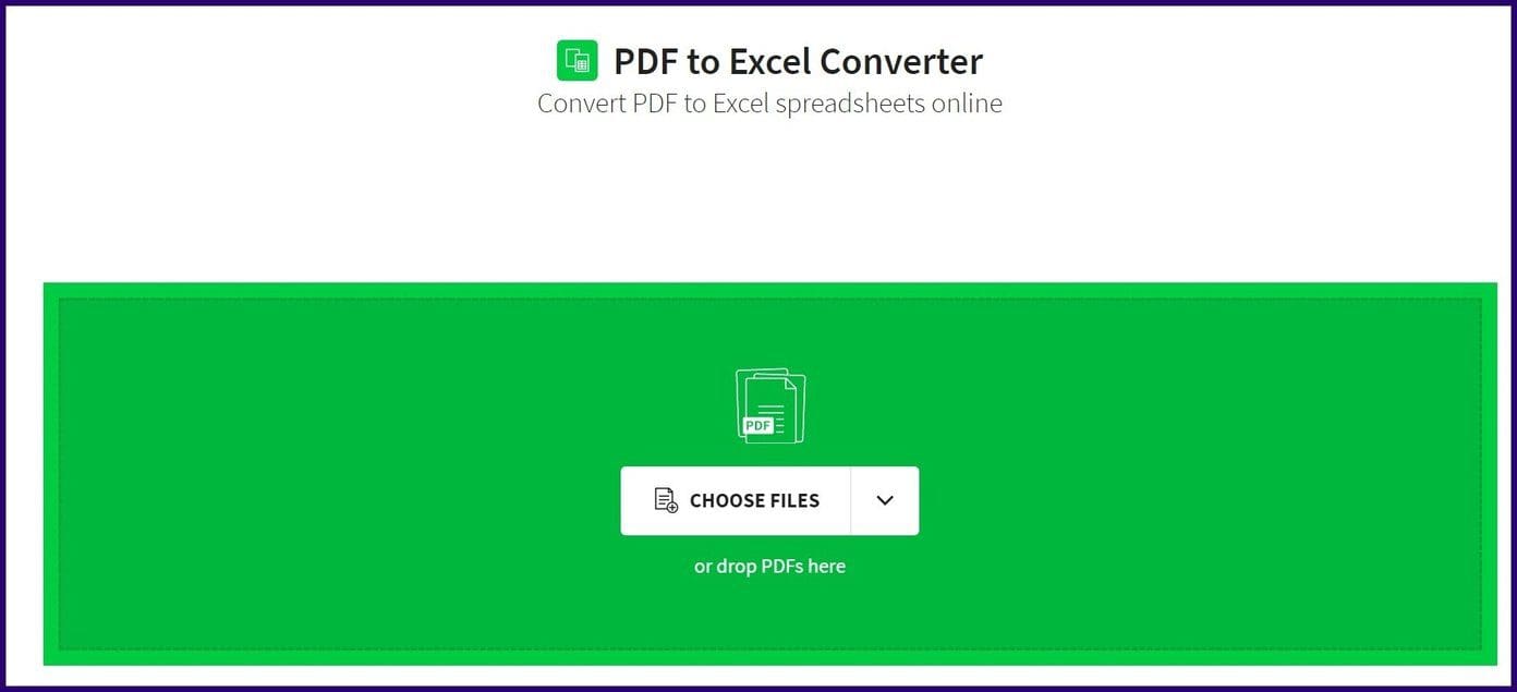 Extract tables from pdf step 3
