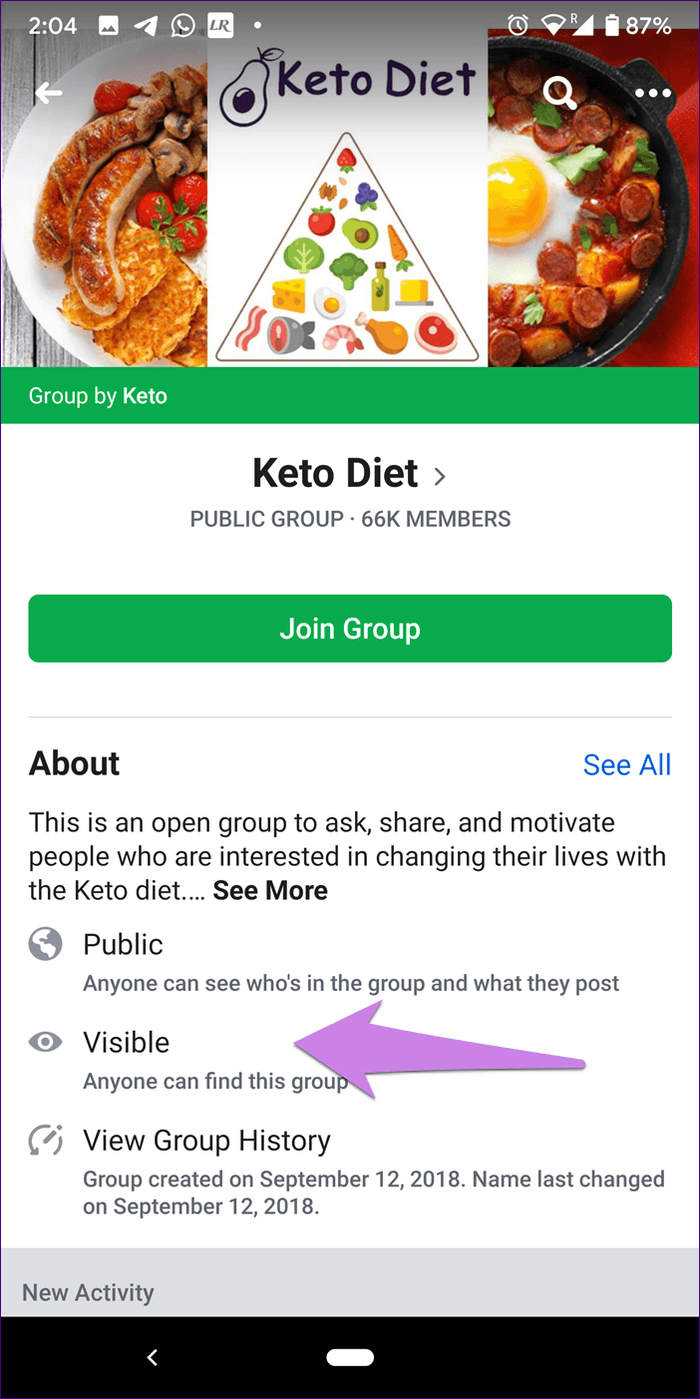 Facebook Closed Secret And Private Group Privacy Settings 6