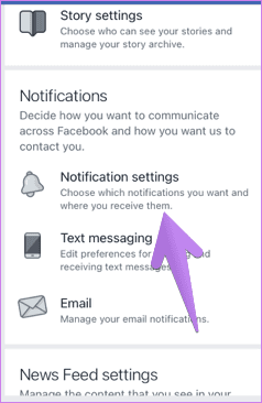 Facebook notifications iphone 7