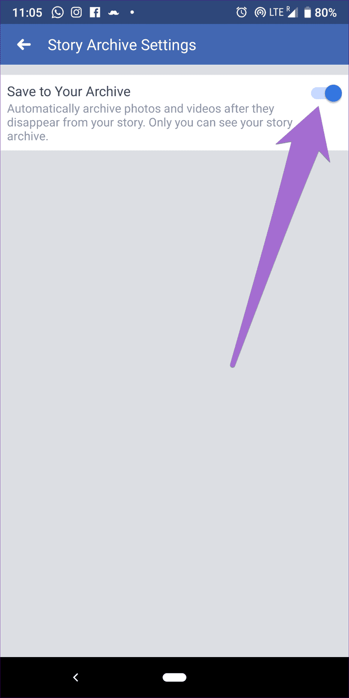 Facebook Story Archive 25