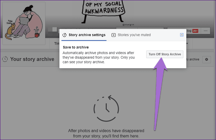 Facebook Story Archive 27