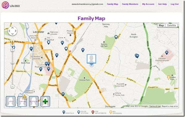 Family Map Online