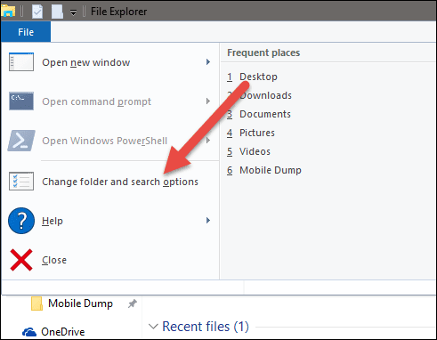 File Menu