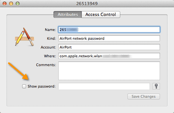 Find Wi Fi Password Mac5