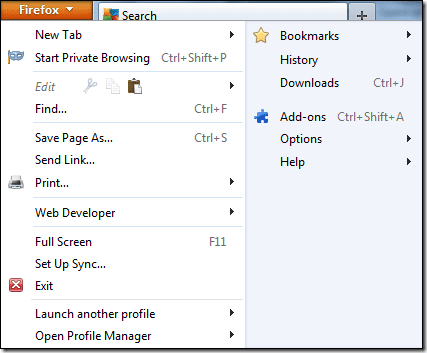 Firefox Settings