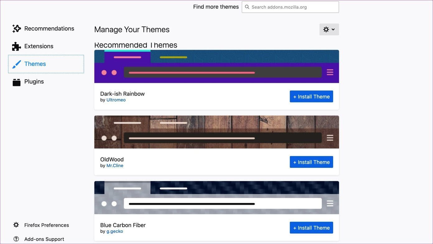 Firefox Theme
