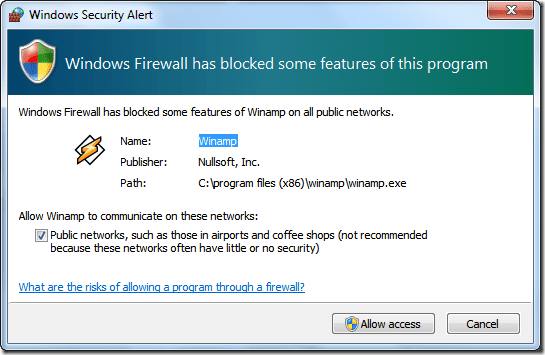 Firewall Access