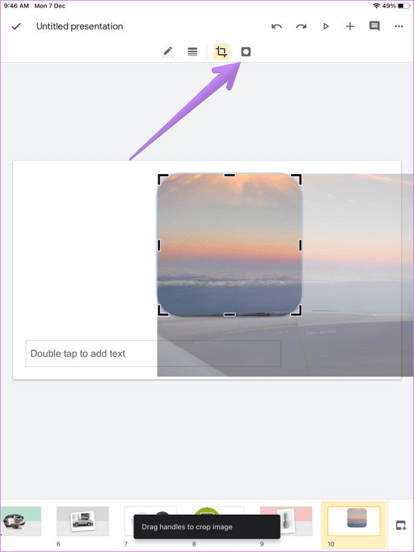 Fit an image in shape google slides 14
