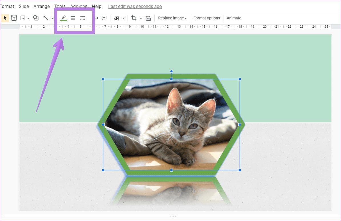 Fit an image in shape google slides 6