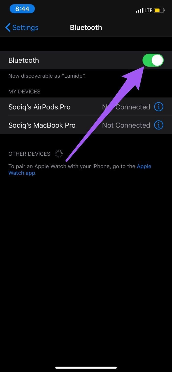 Fix airpods connection failed error 01