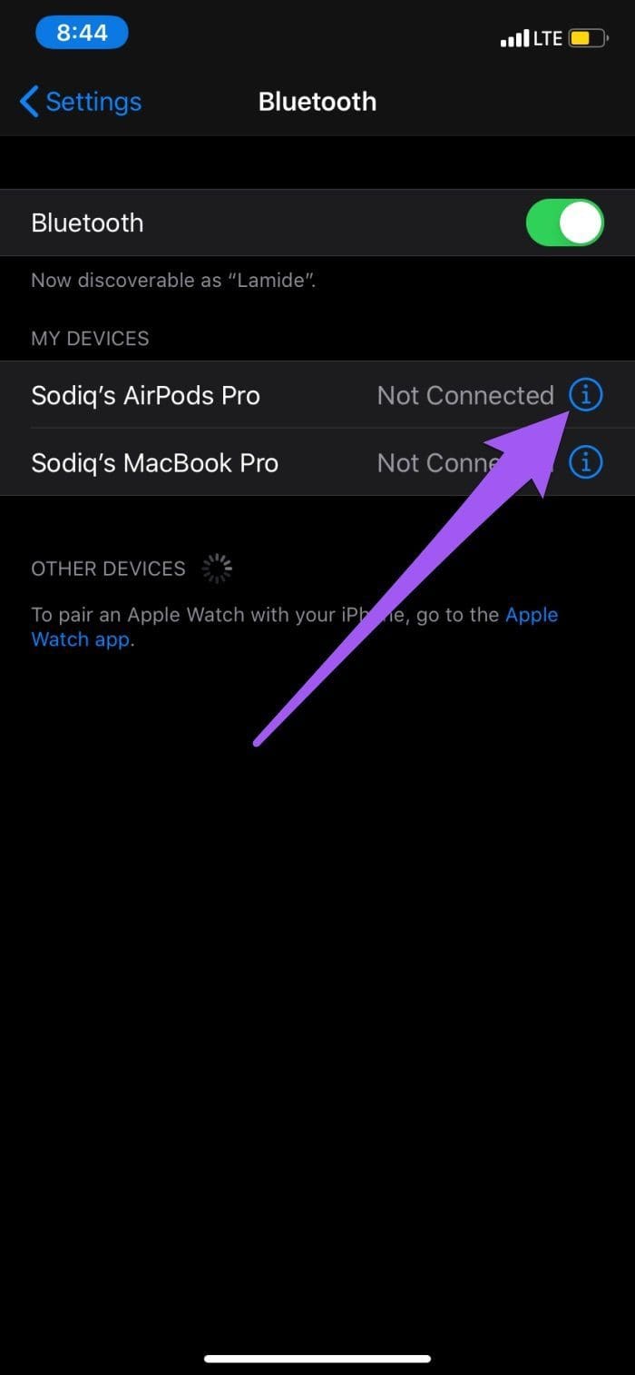 Fix airpods connection failed error 03