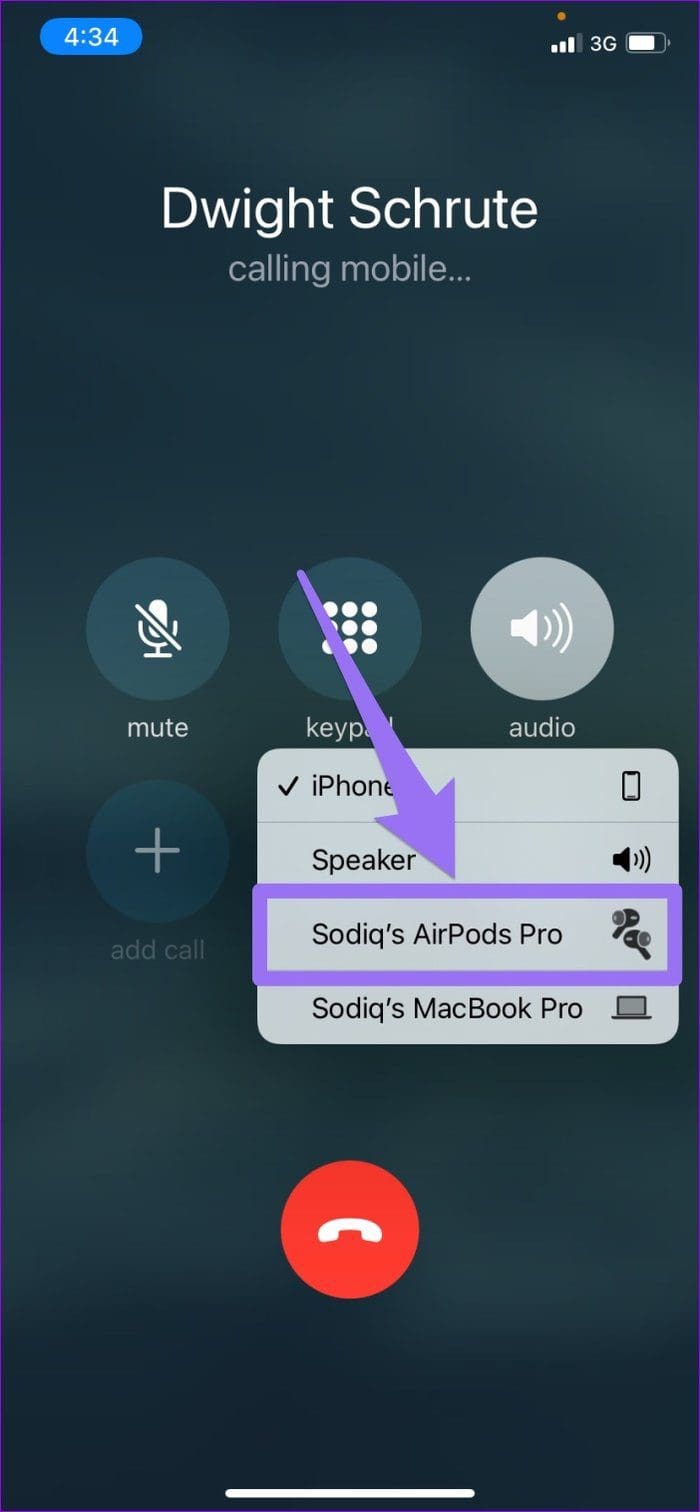 Fix airpods not working phone calls 01