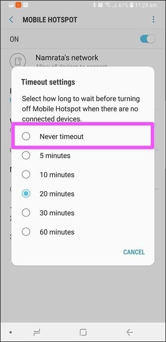 Fix android hotspot keeps turning off 06