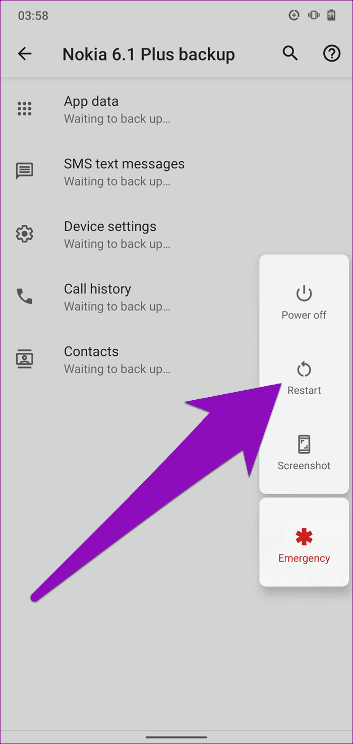 Fix android not backing up contacts 03