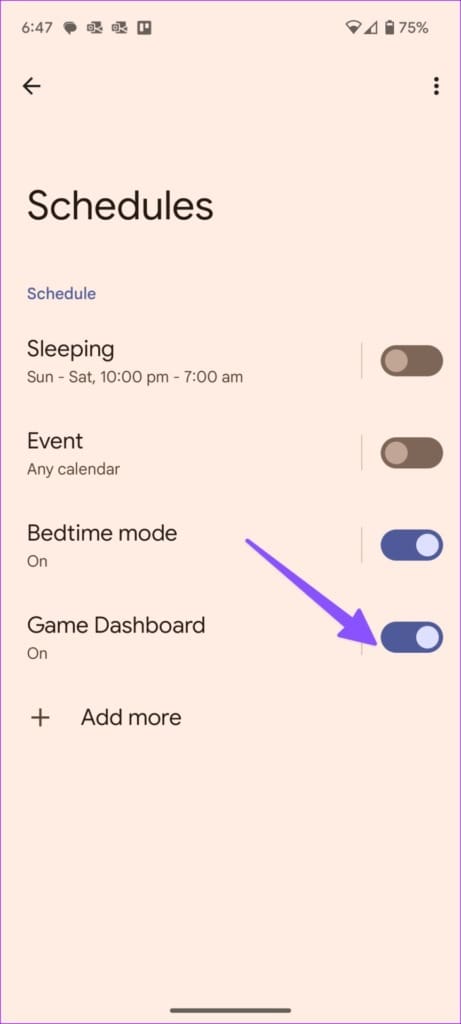 disable DND routines