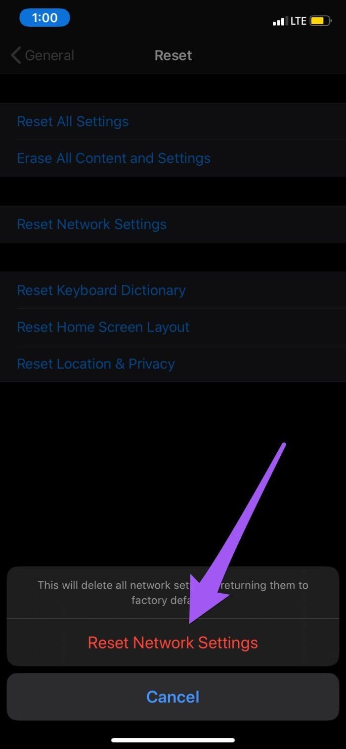 Fix cannot get mail error iphone ipad 14