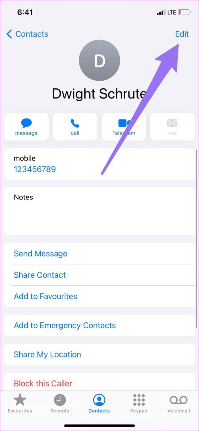 Fix contacts not showing up iphone